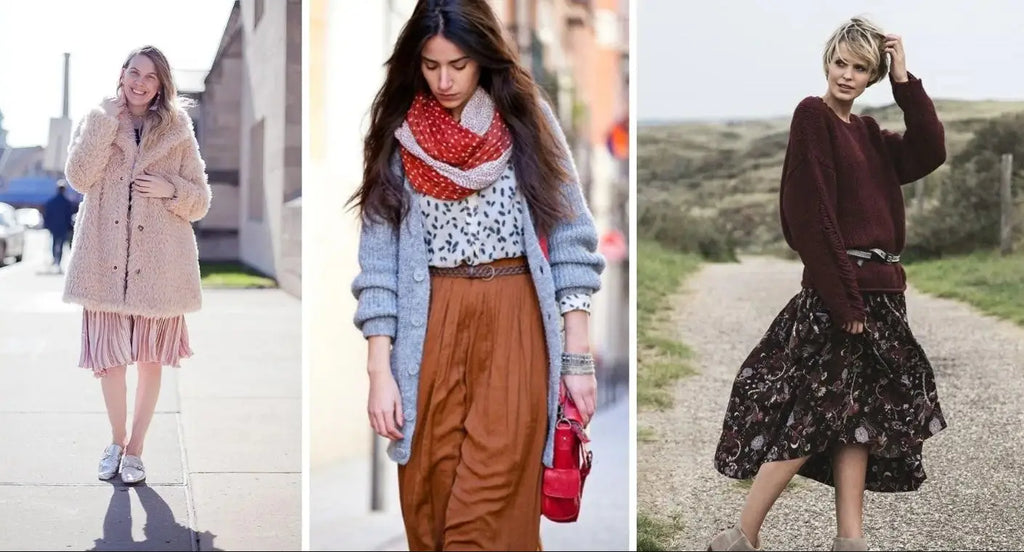 Bohemian Dresses In Winter: How to Wear?